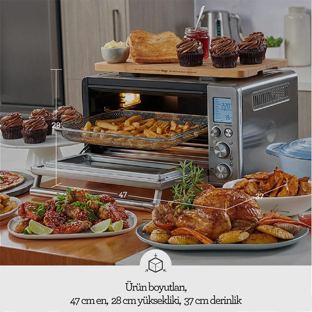 Sage SOV860 The Smart Oven™ Air Fryer Özellikli Akıllı Fırın