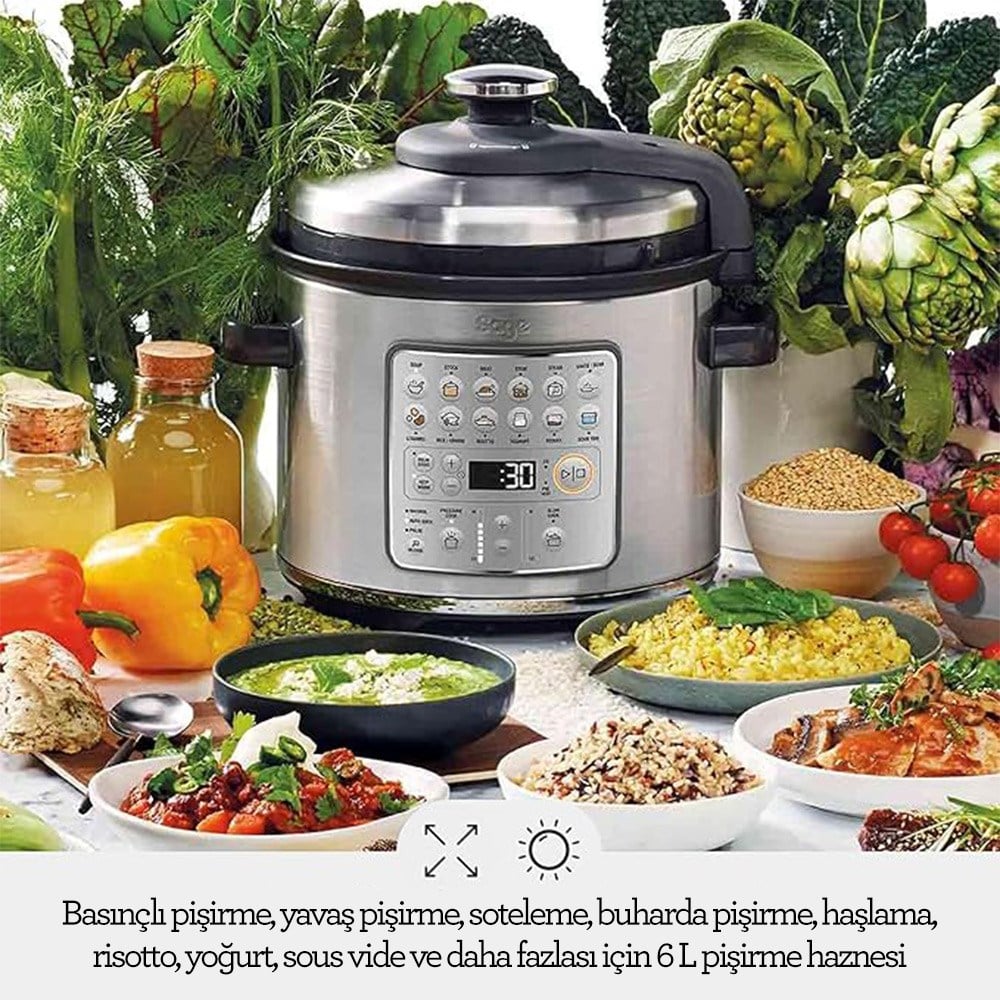 Sage SPR680 The Fast Slow Go™ Akıllı Düdüklü