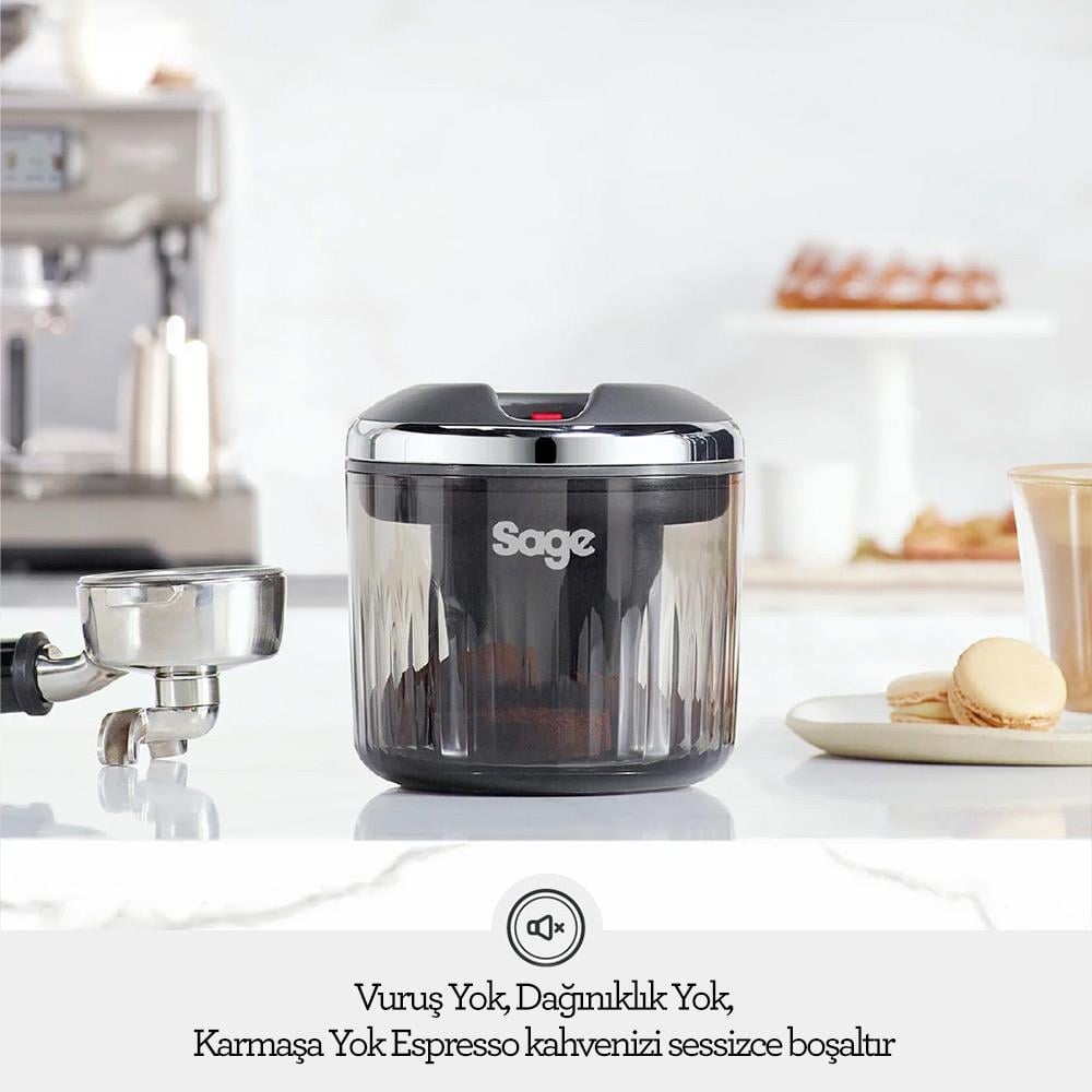 Sage The Puck Sucker™ Vakumlu Kahve Posa Kabı