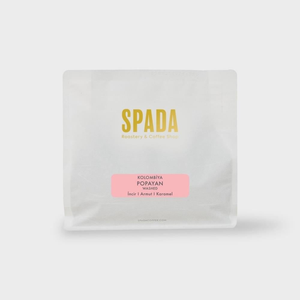 Spada Kolombiya Popayan Yıkanmış Çekirdek Kahve 250 Gr