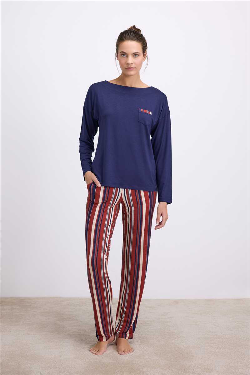 Kadın T-Shirt ve Pantolon Takım ( 11577 )