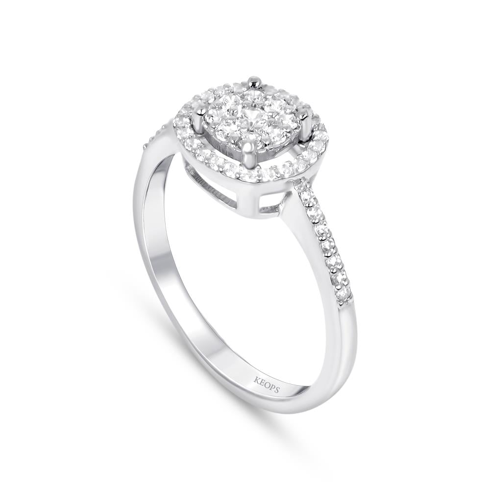 0.35 Karat Fantezi Yüzük 