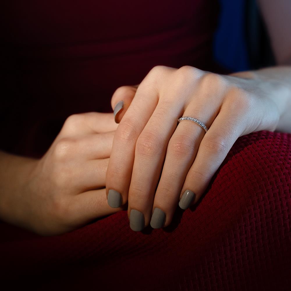 0.22 Karat Pırlanta Tamtur Yüzük 