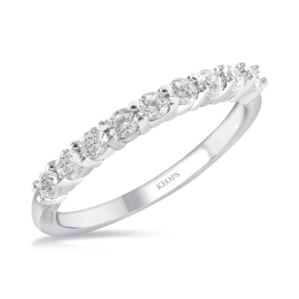 0.40 Karat Yarımtur Pırlanta Yüzük