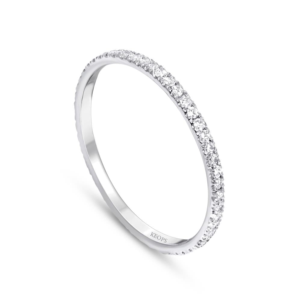 0,19 Karat Pırlanta Tamtur Yüzük 