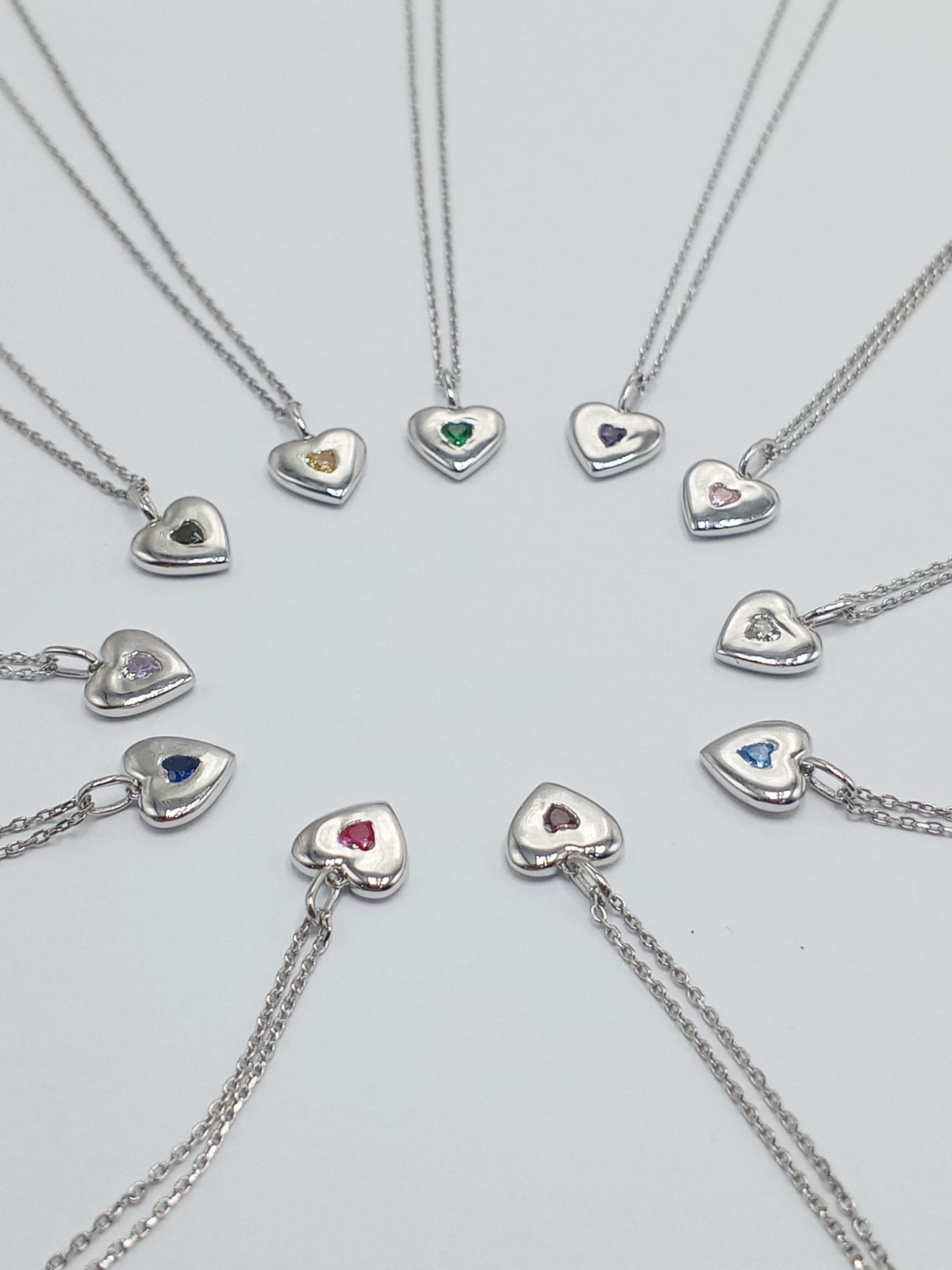 Emerald Taşlı Mayıs Ayı Doğum Kolyesi - 900905