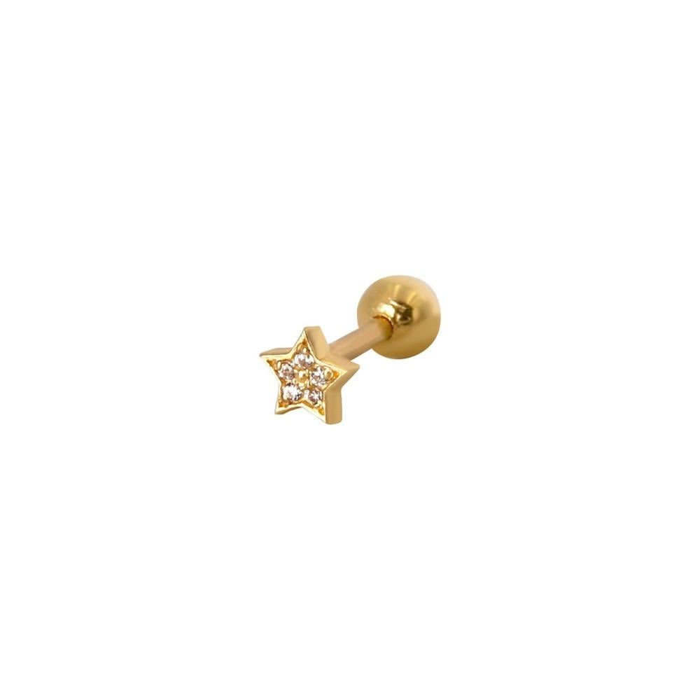 Star Diamond Tragus Küpe