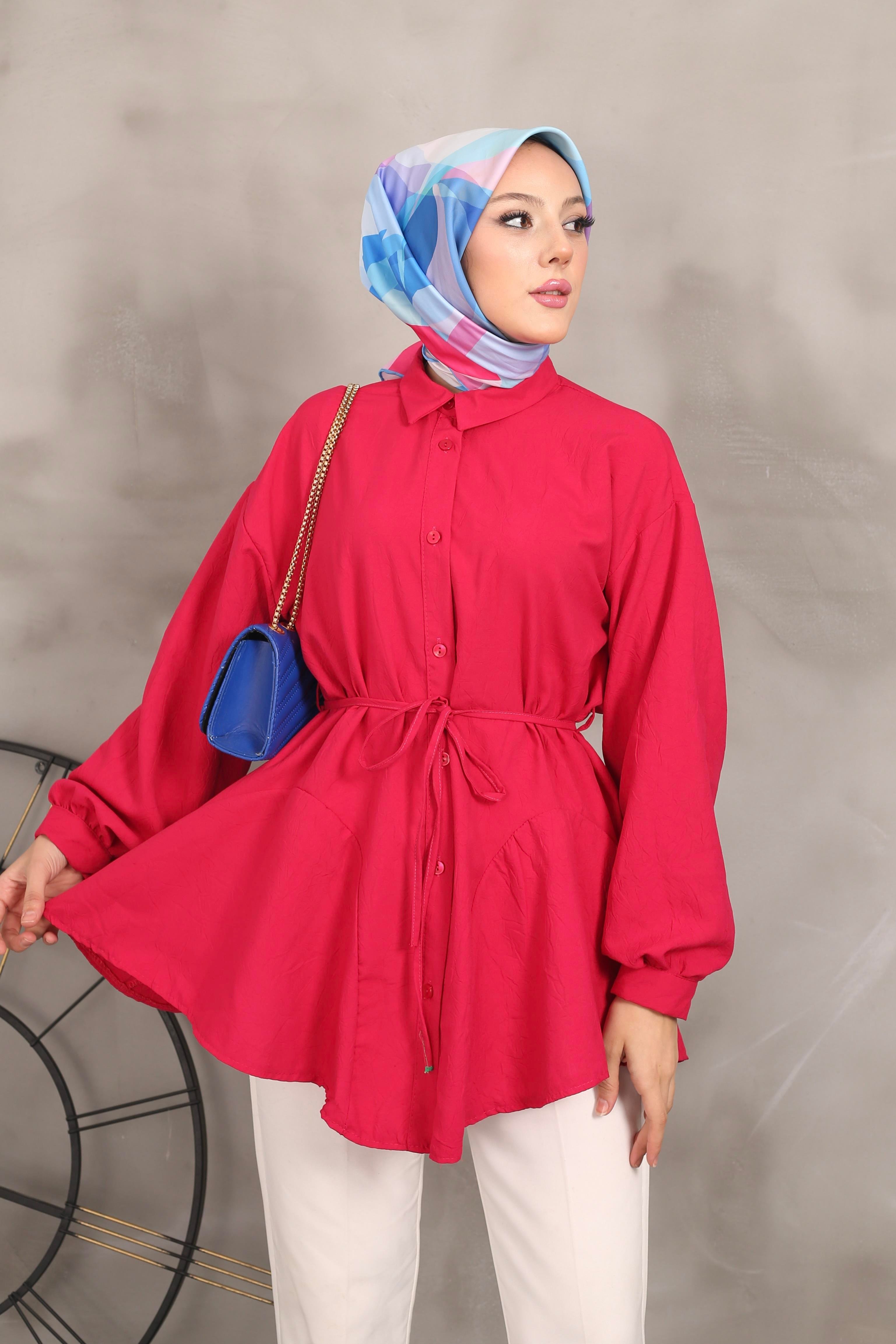 BELİ KEMERLİ TUNİK 