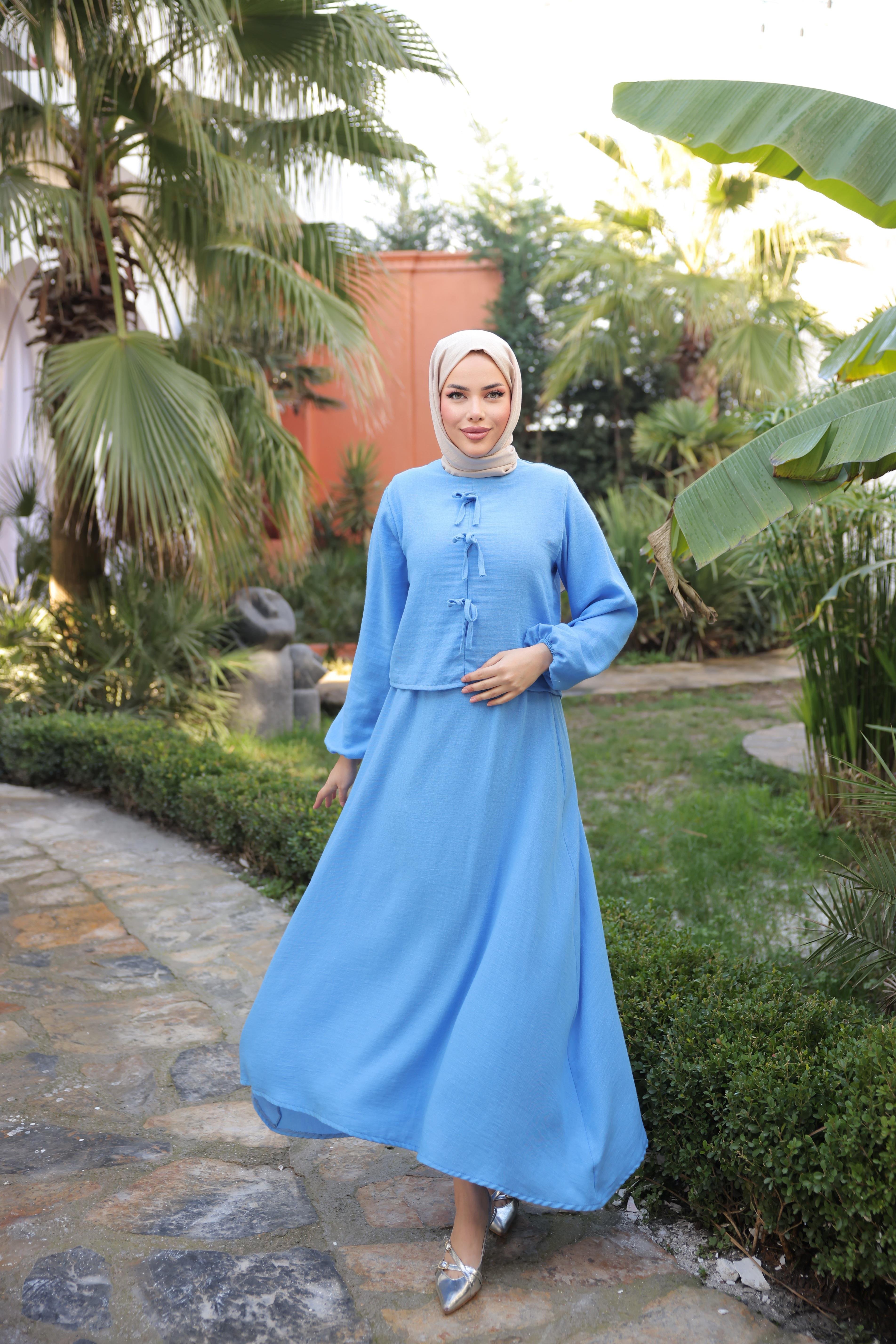 Fiyonklu Etekli Takım 