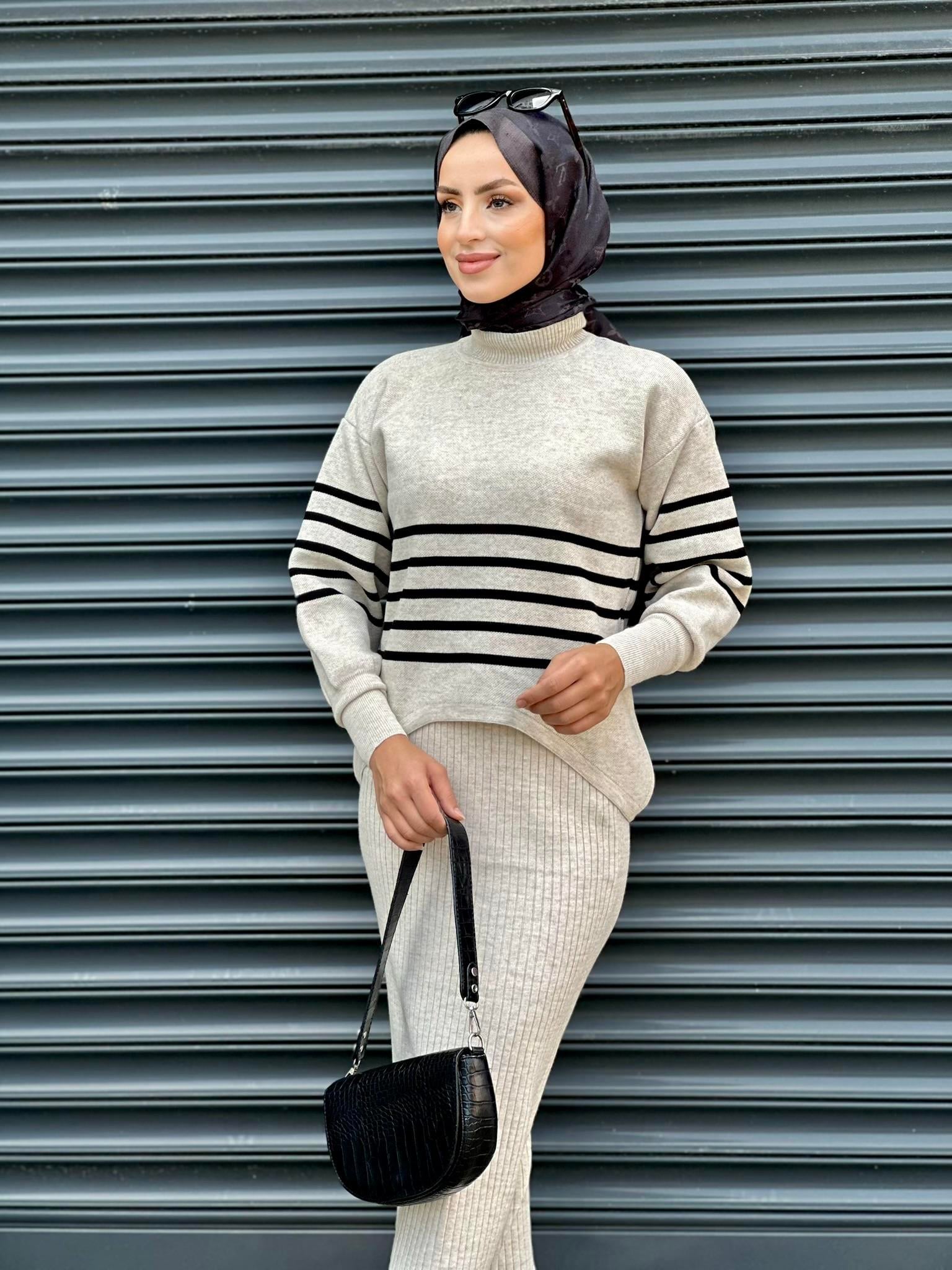 jileli triko takım 