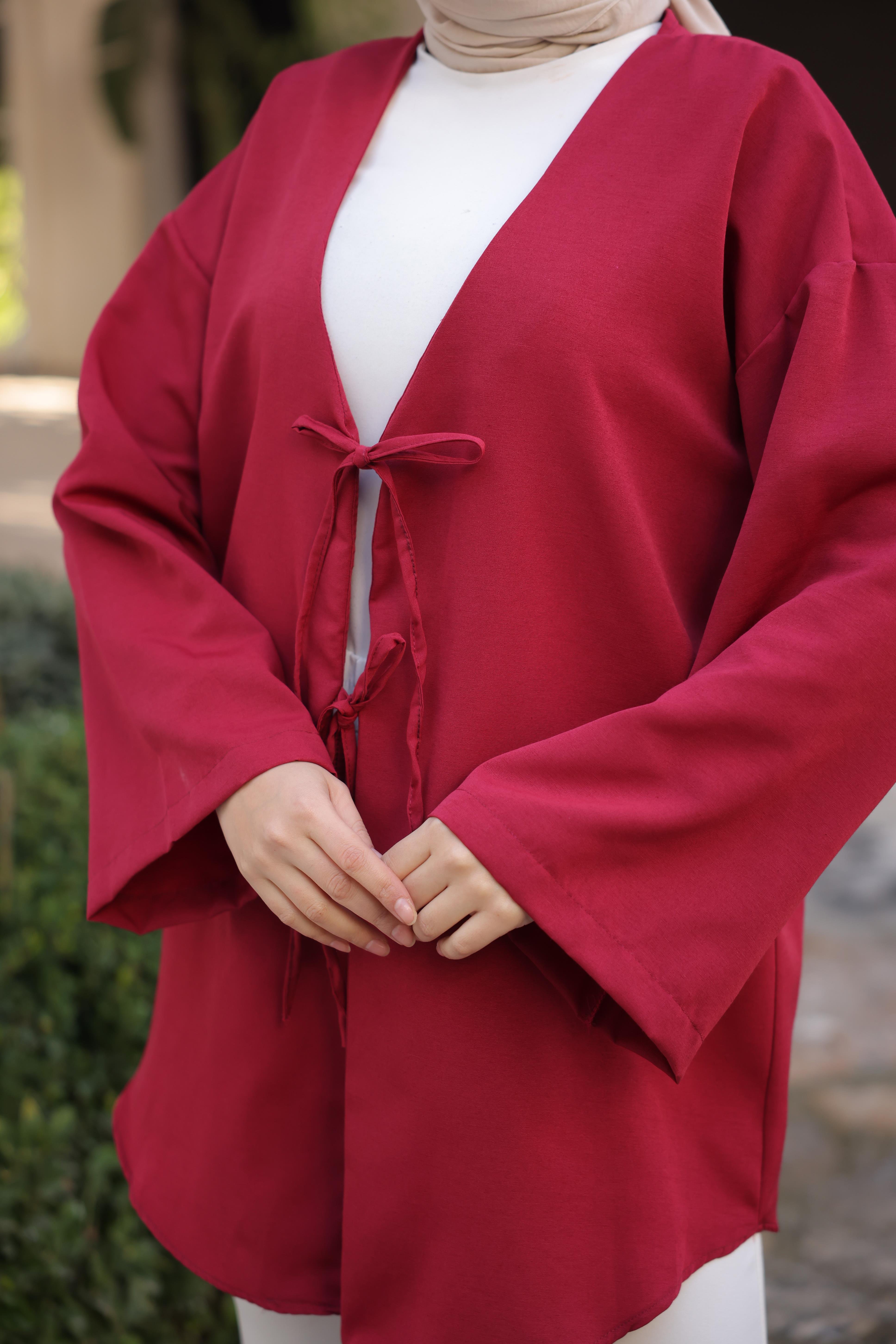 Önü Bağlamalı Kimono Tunik