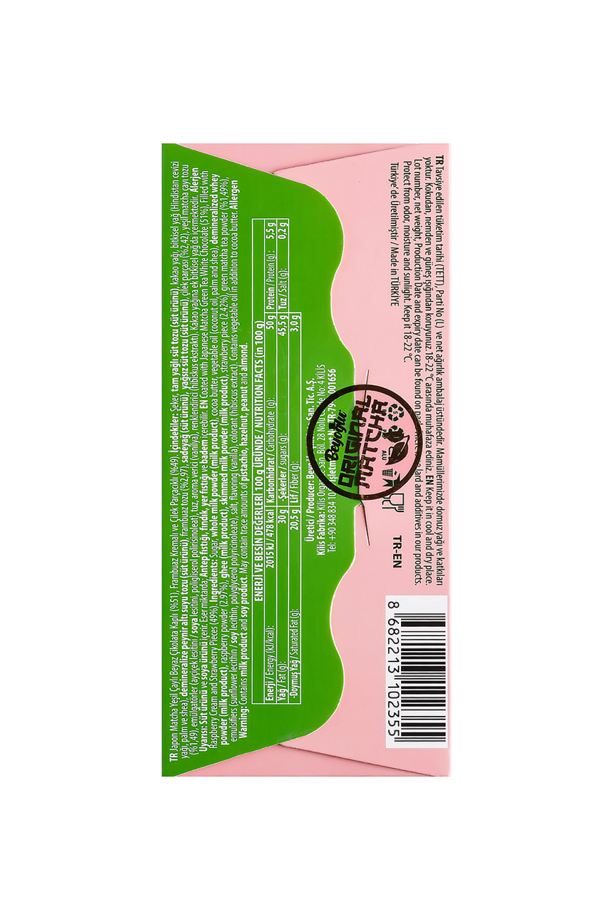 Matchico Matcha Çikolata 95 Gr.