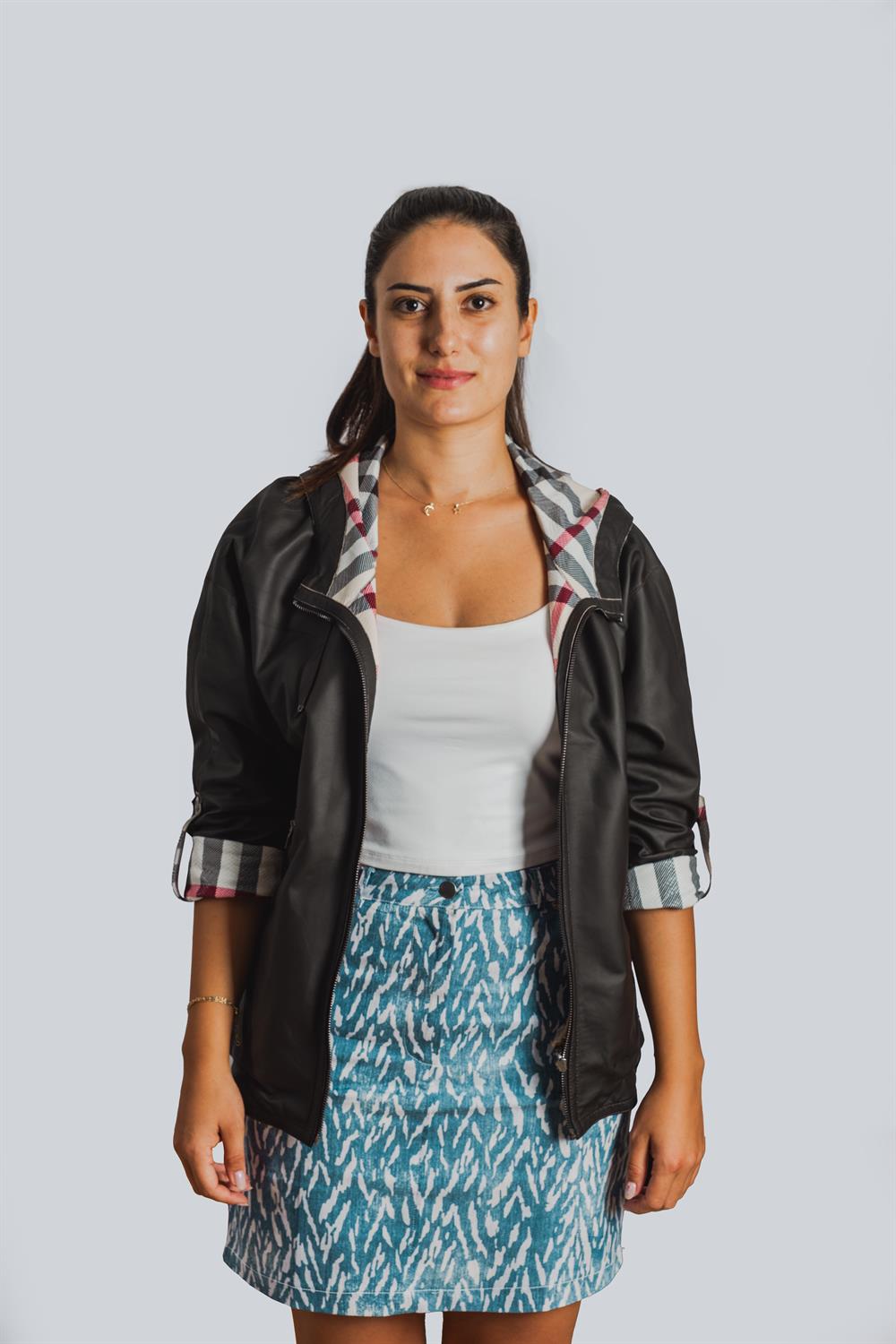 Minas Bayan Deri Ceketi