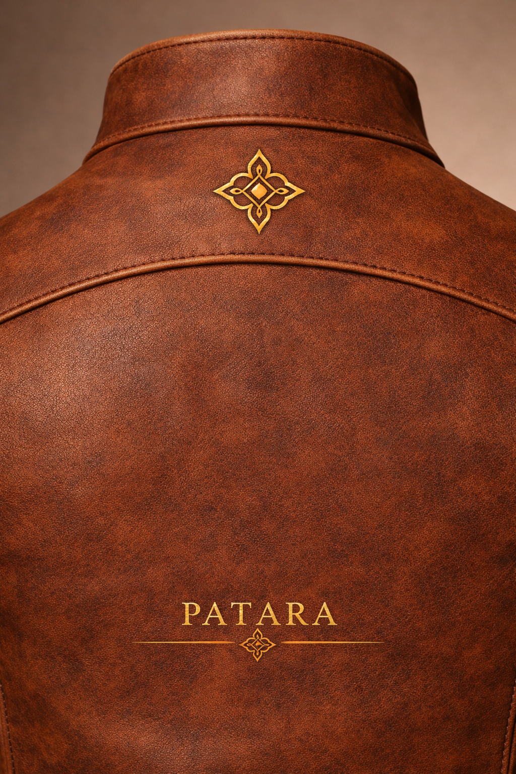 Patara  Kestane Erkek Deri Ceket