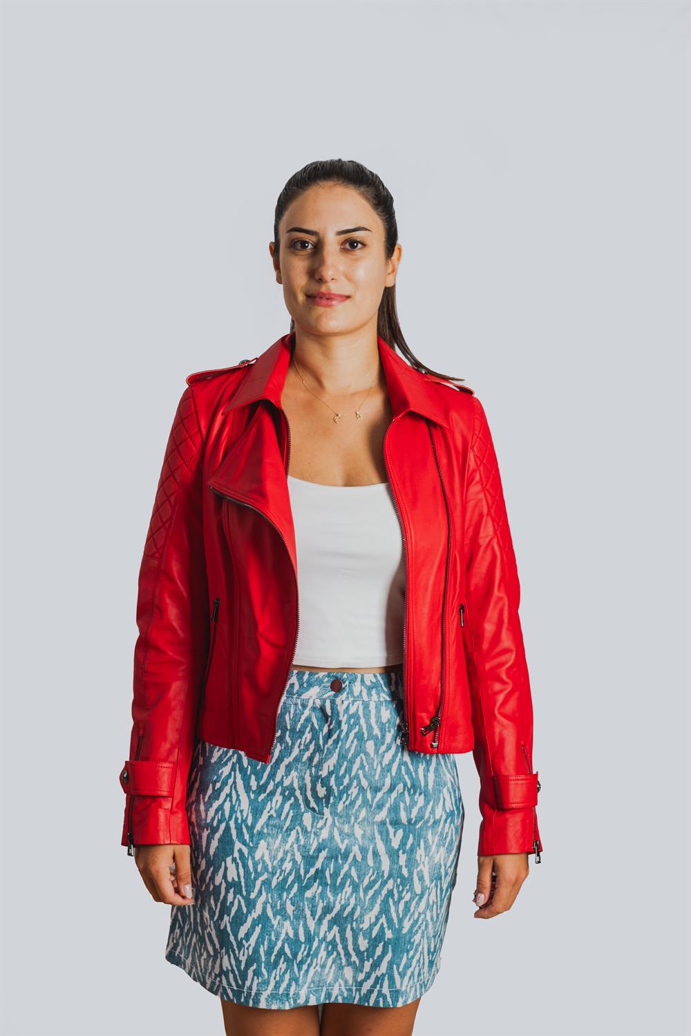 Redcliff Bayan Deri Ceket