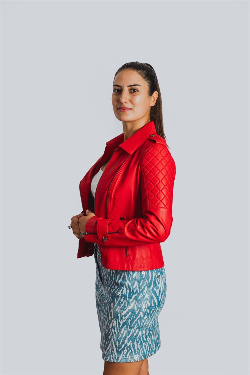 Redcliff Bayan Deri Ceket