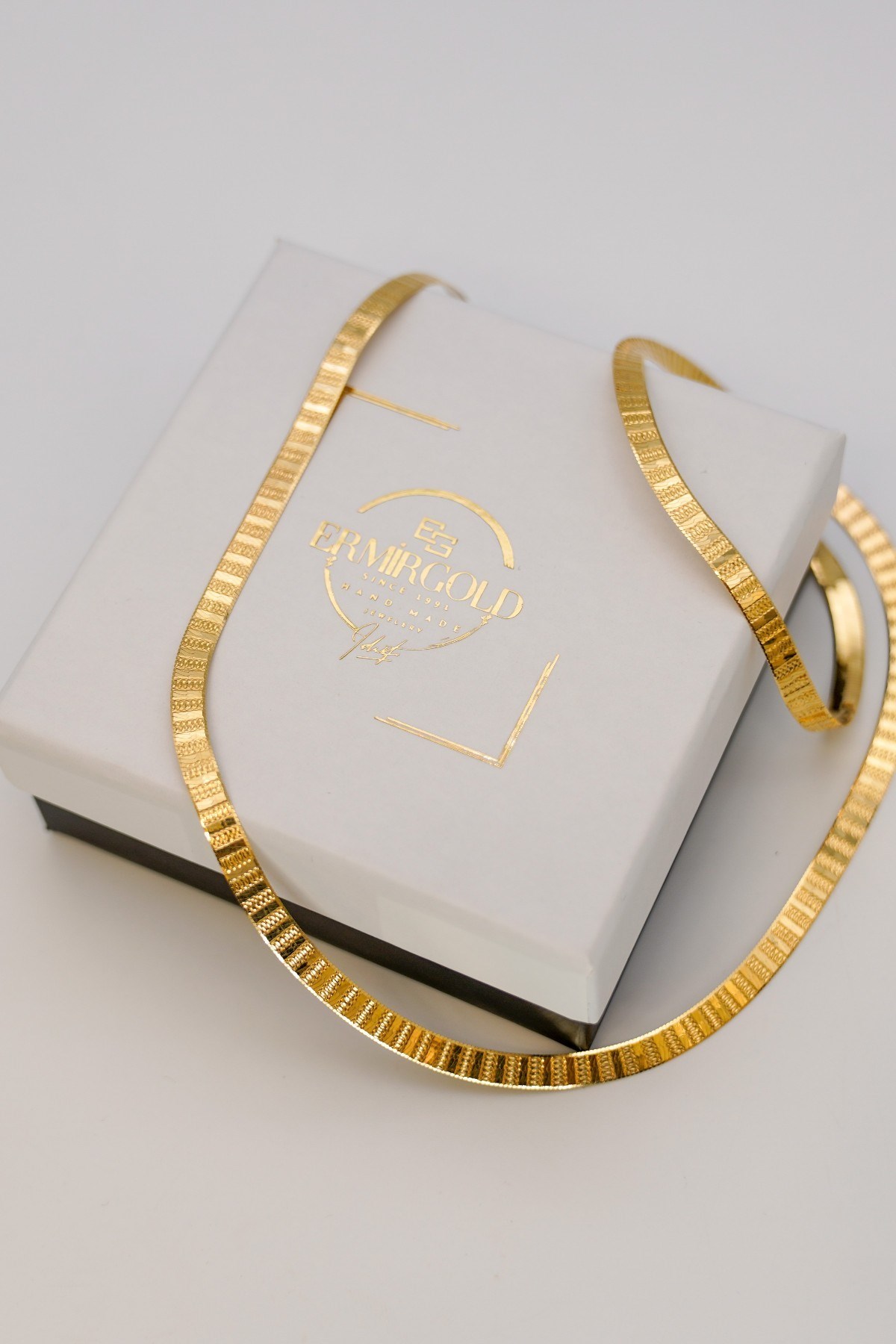 Italienische Zerkleinerungskette 14 Karat