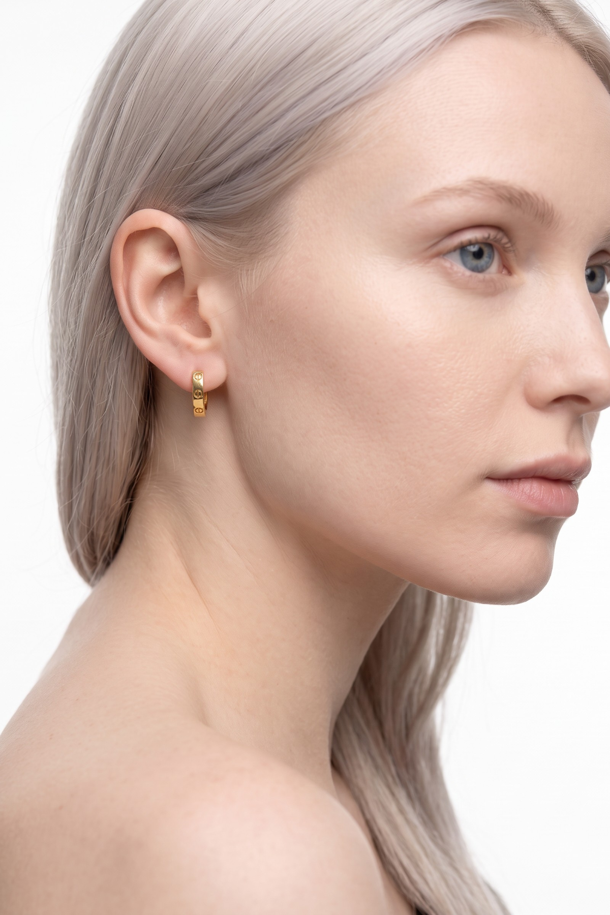 Cartier Drop Earrings 14 Carat