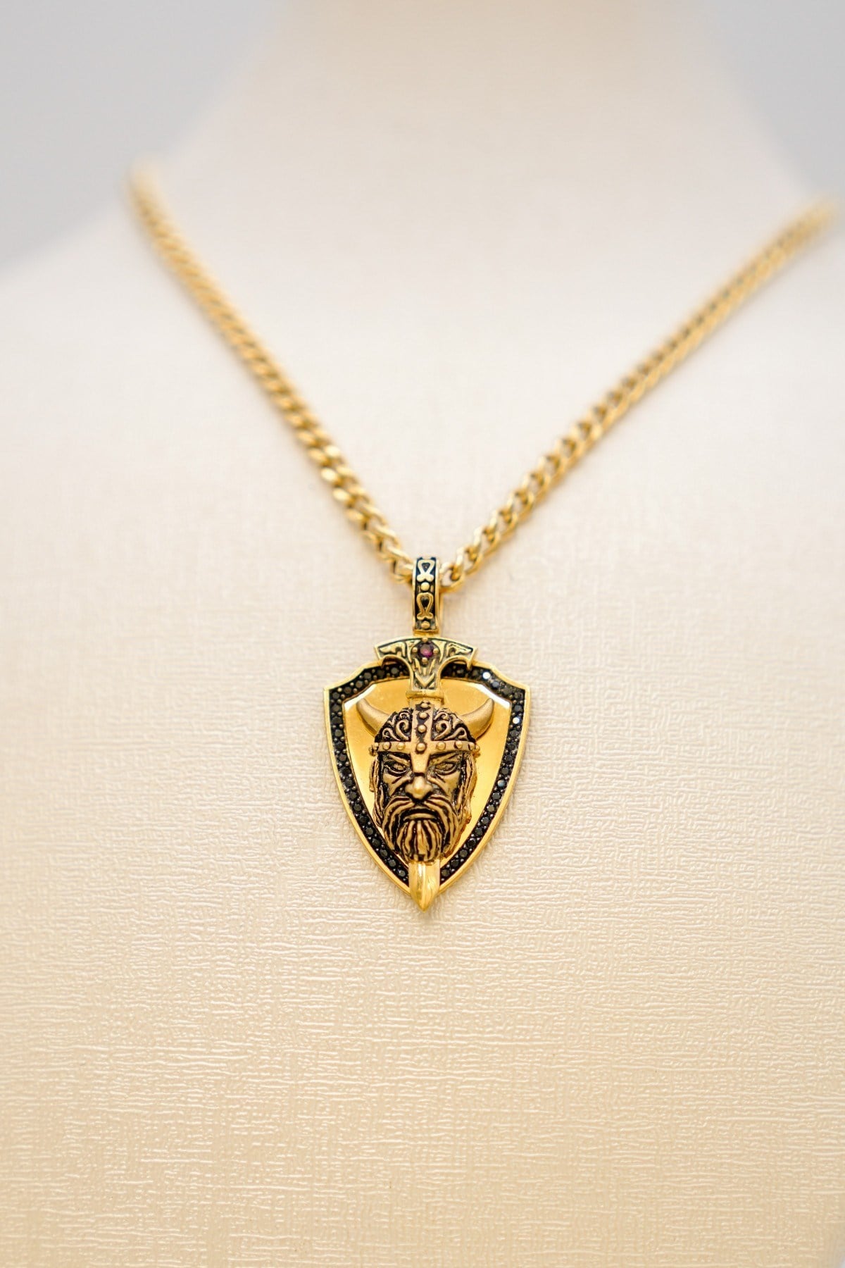 Zircon Stone Fantasy Pendant 14 Carat