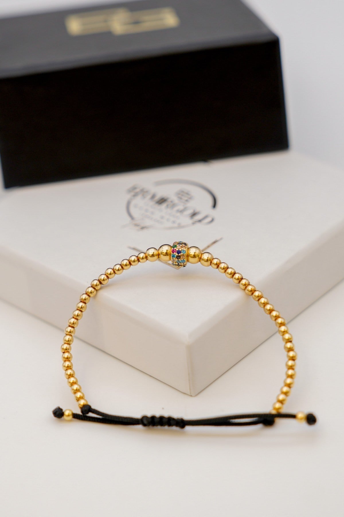 Zirkonstein-Dorica-Seilarmband 14 Karat