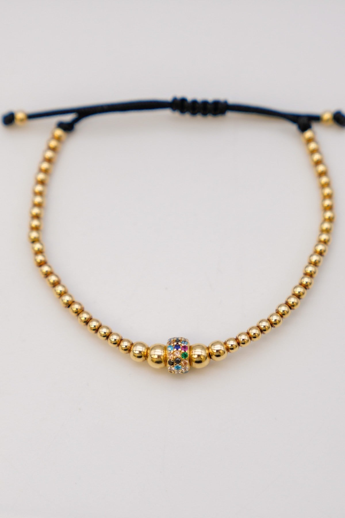 Zirkonstein-Dorica-Seilarmband 14 Karat