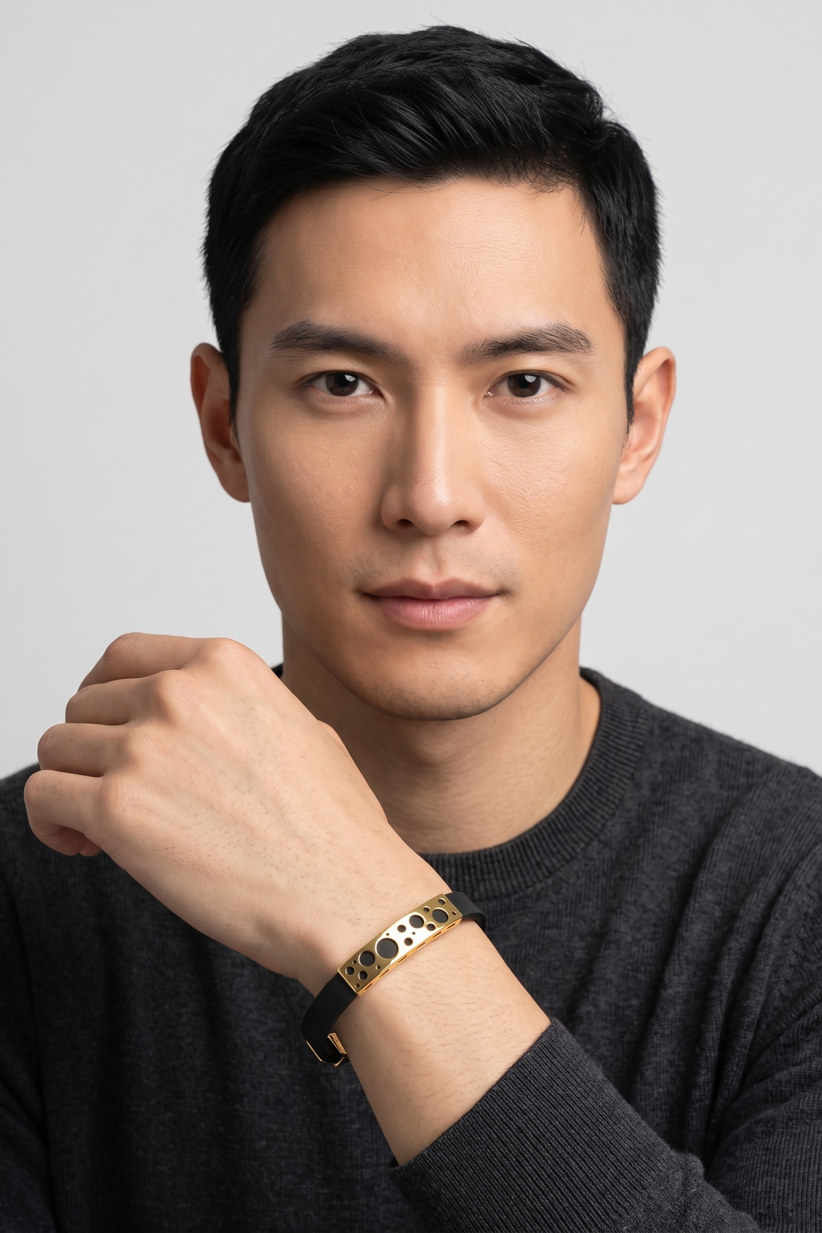 Rubber Bracelet 14 Carat