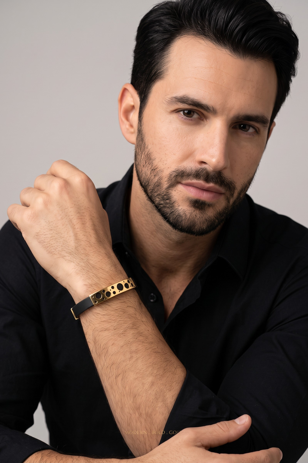 Rubber Bracelet 14 Carat
