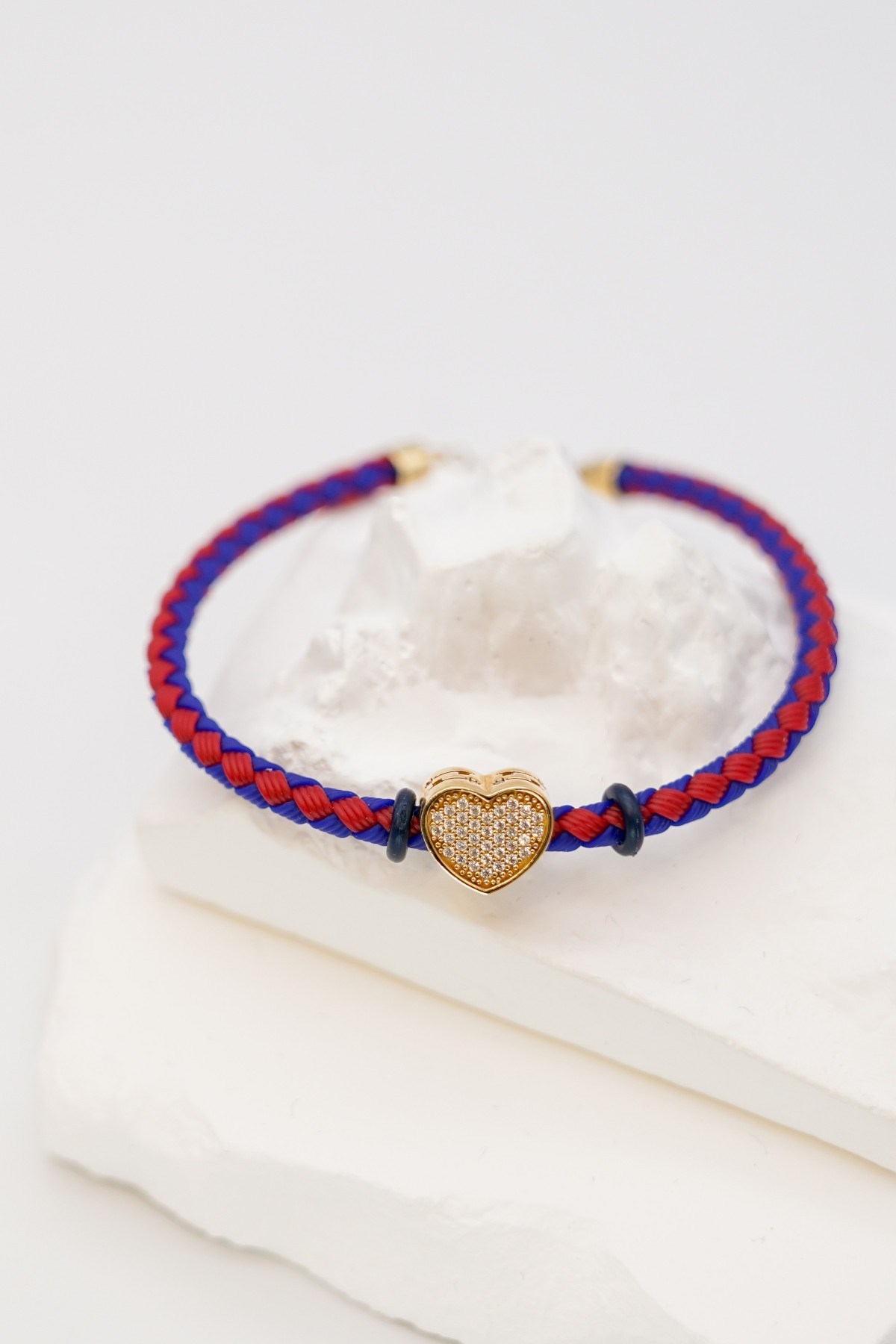 Gestricktes Armband 14 Karat