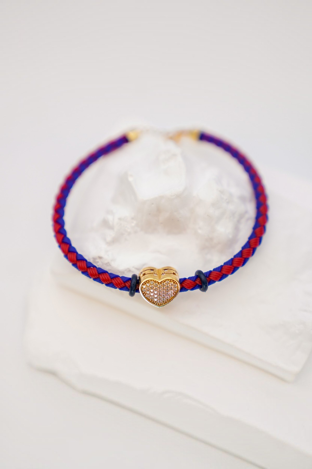 Gestricktes Armband 14 Karat