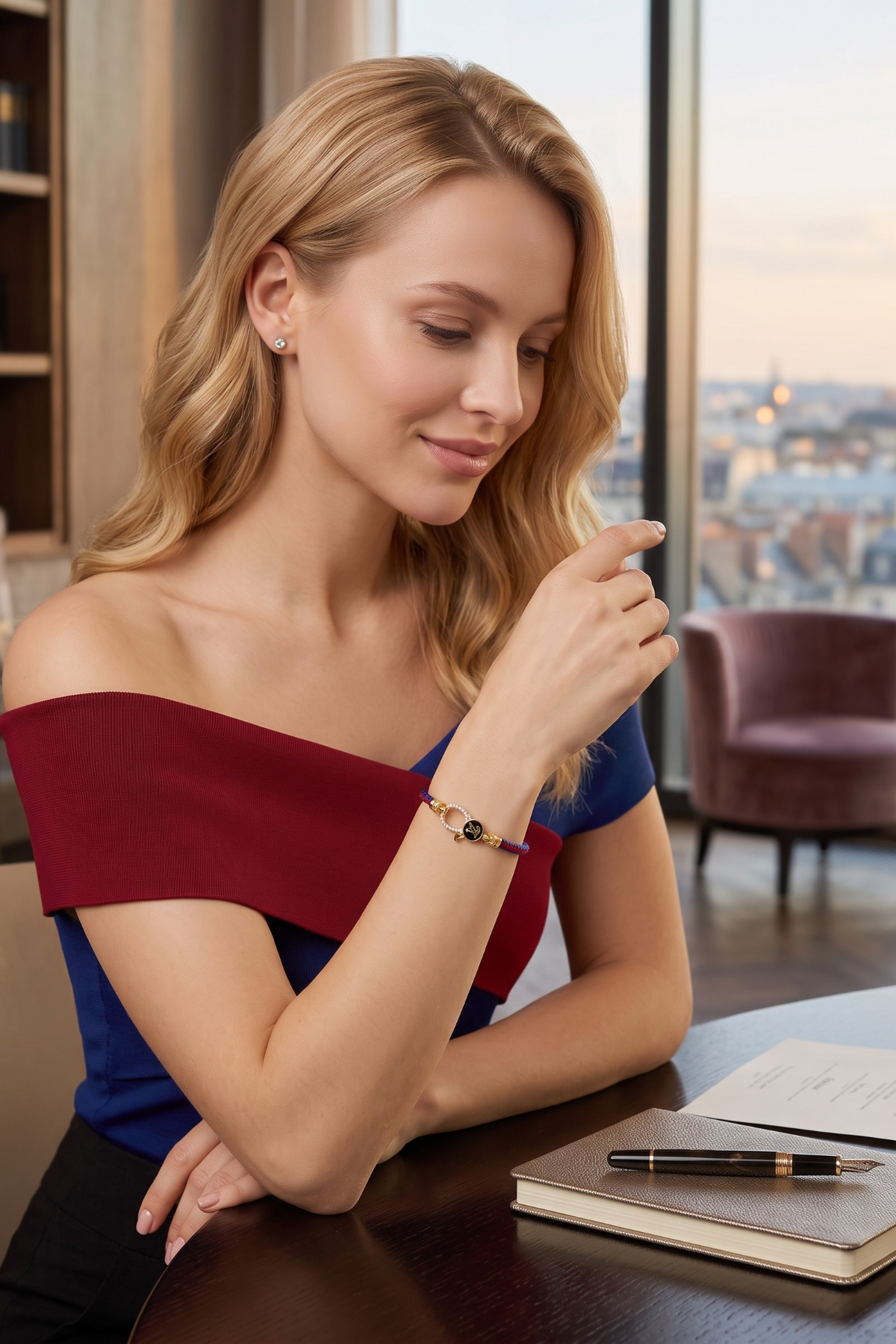 Louis Vuittonn Strickarmband 14 Karat