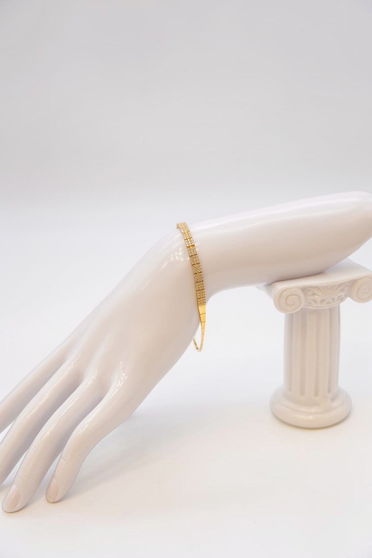 Zirkonstein-Armband 14 Karat