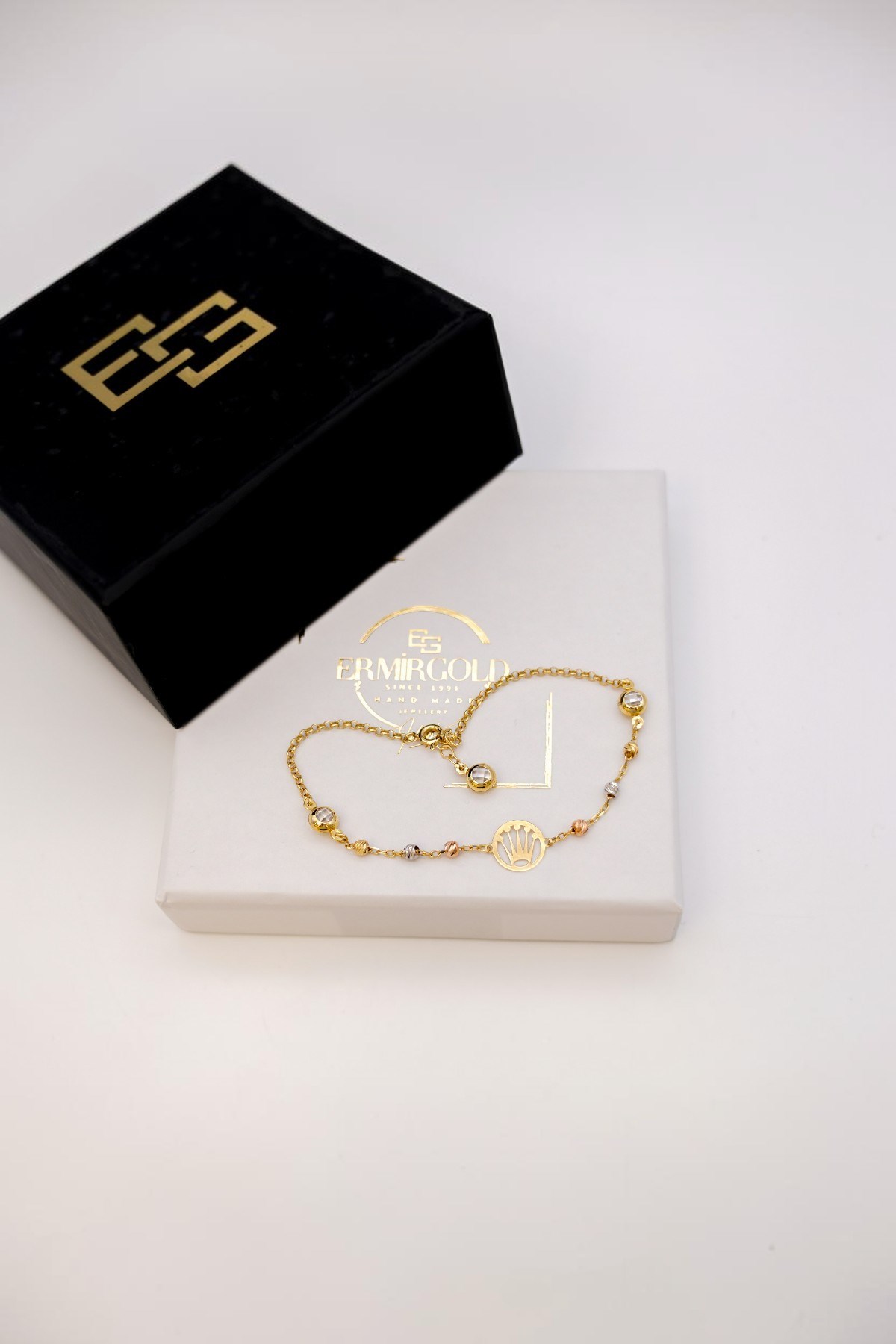 Dorisches Rolexss-Armband 14 Karat
