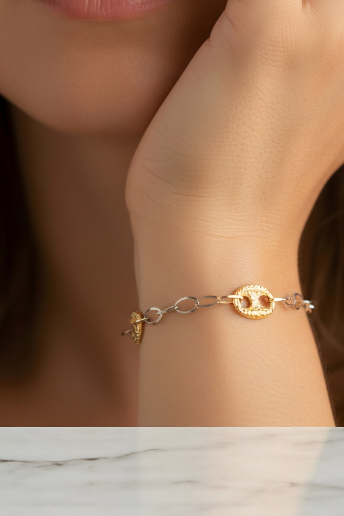 Fantasy-Armband 14 Karat