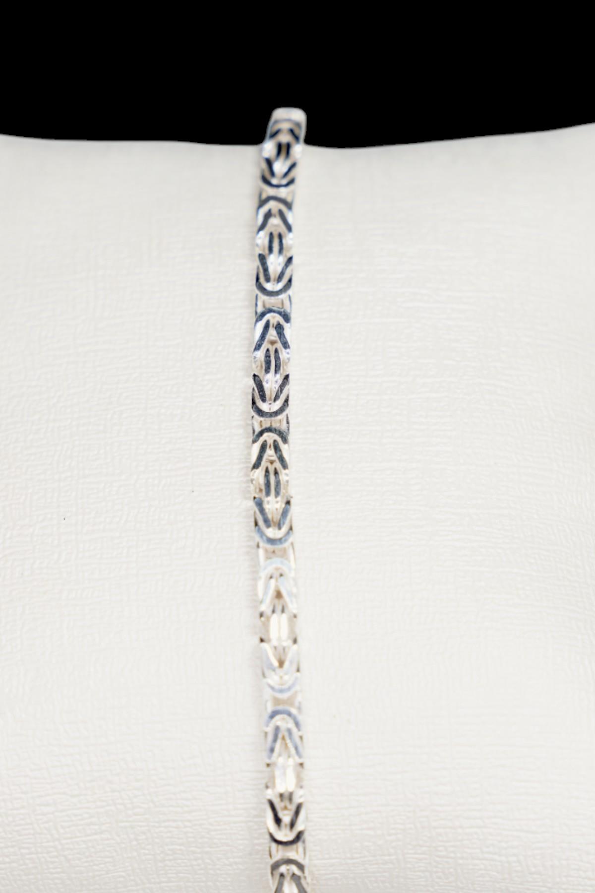 Gümüş Kral Bileklik 925gr