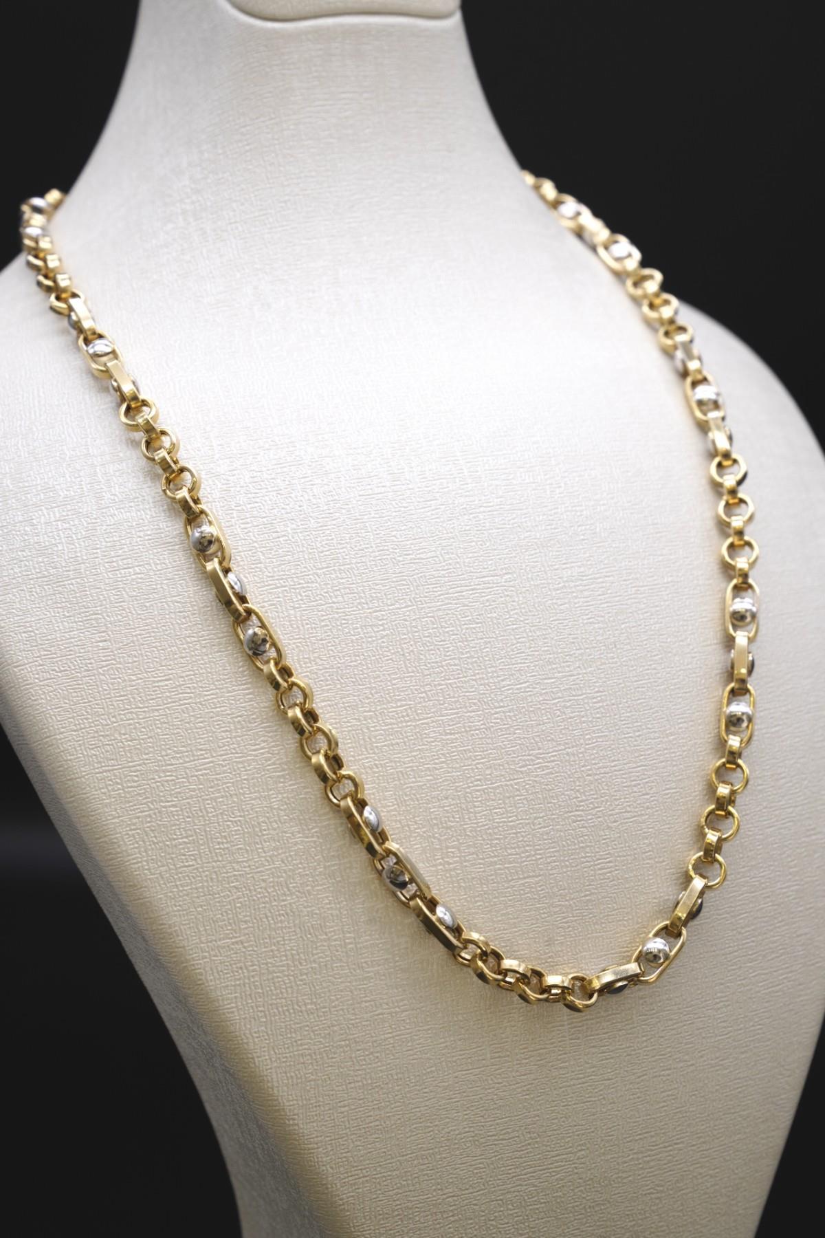 İtalyan Erkek Zincir 14 Ayar