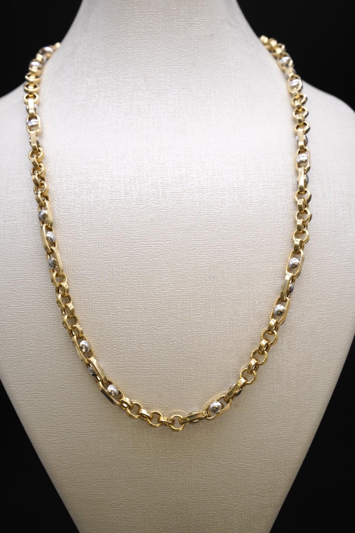 İtalyan Erkek Zincir 14 Ayar