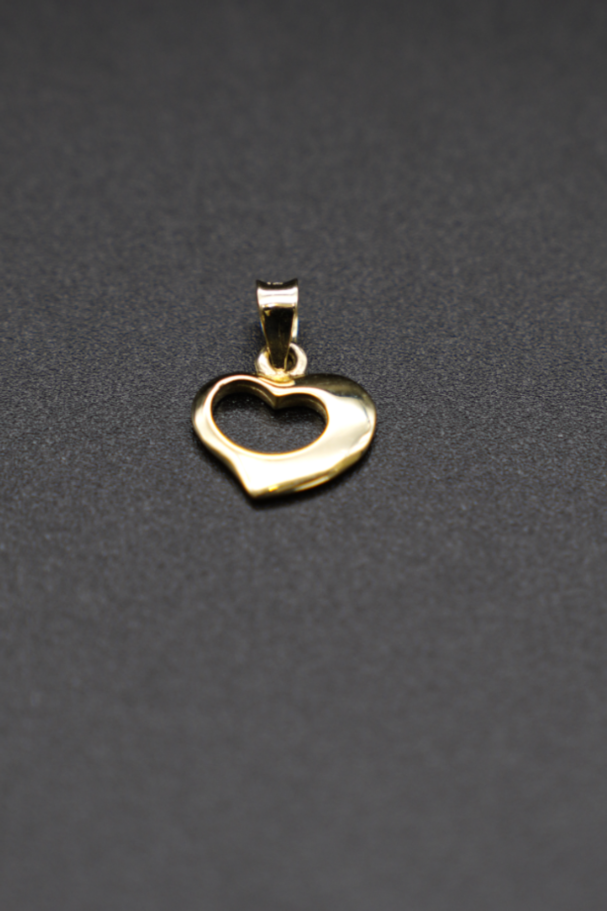 Kalp Figürlü Kolye Ucu 14 Ayar