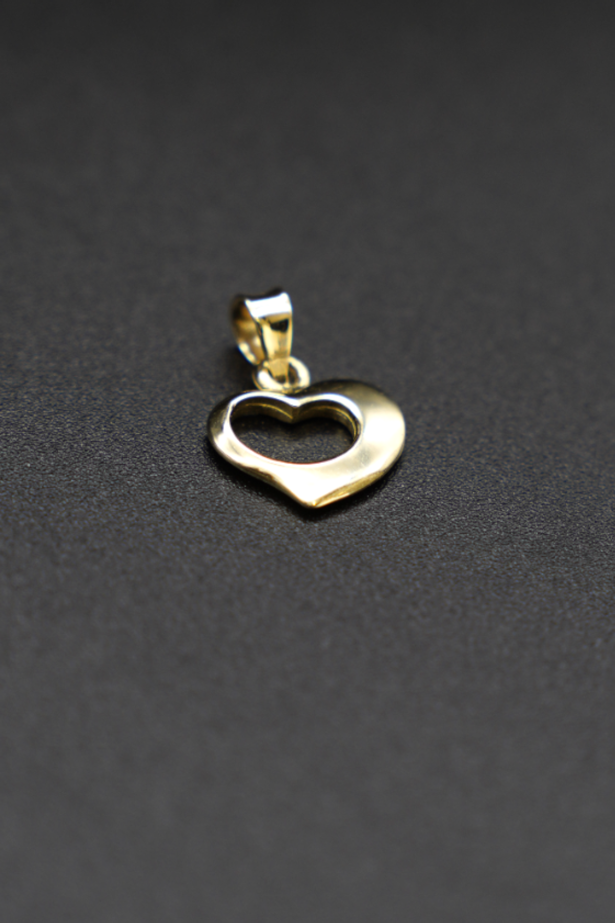 Kalp Figürlü Kolye Ucu 14 Ayar
