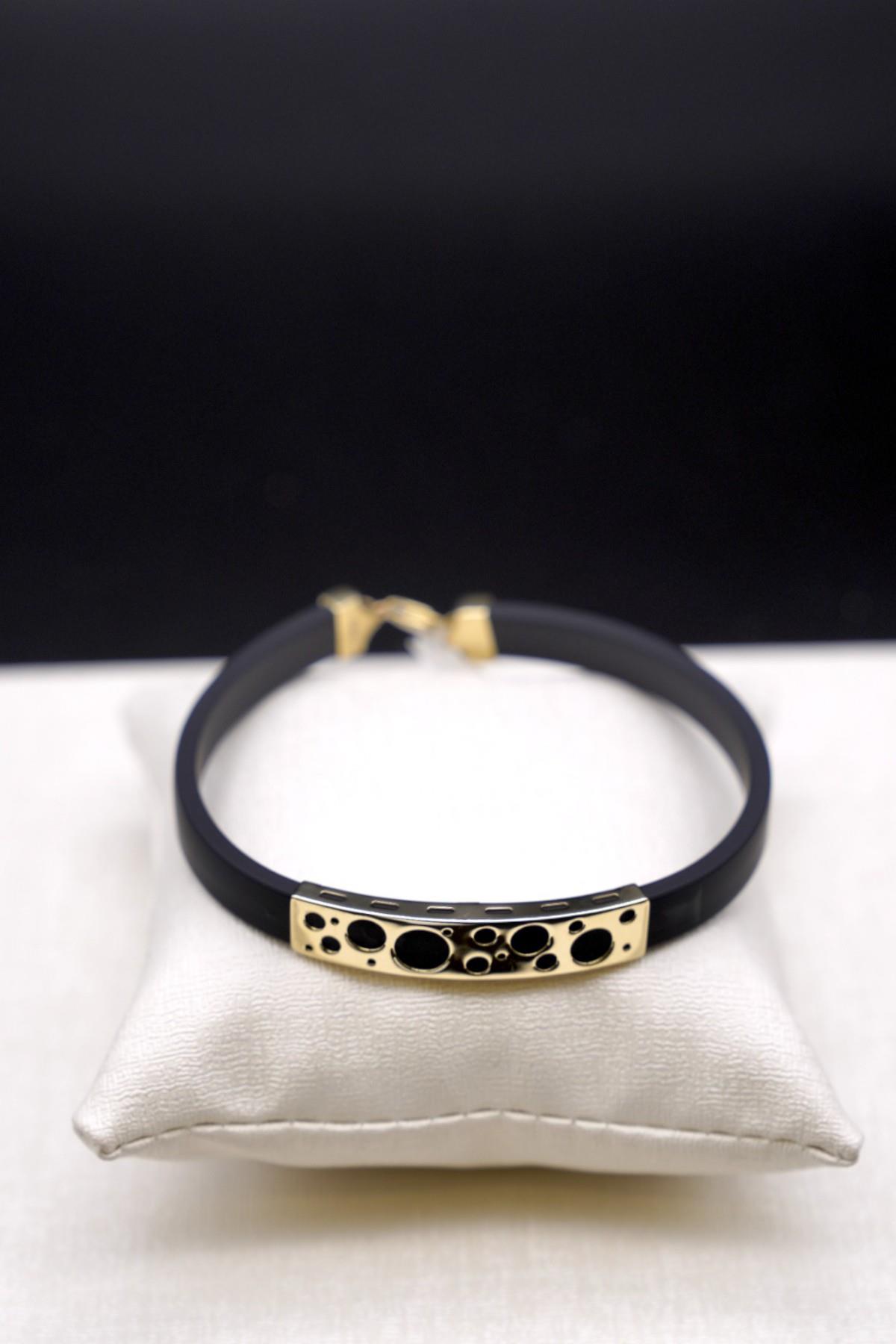 Kauçuk Bileklik 14 Ayar