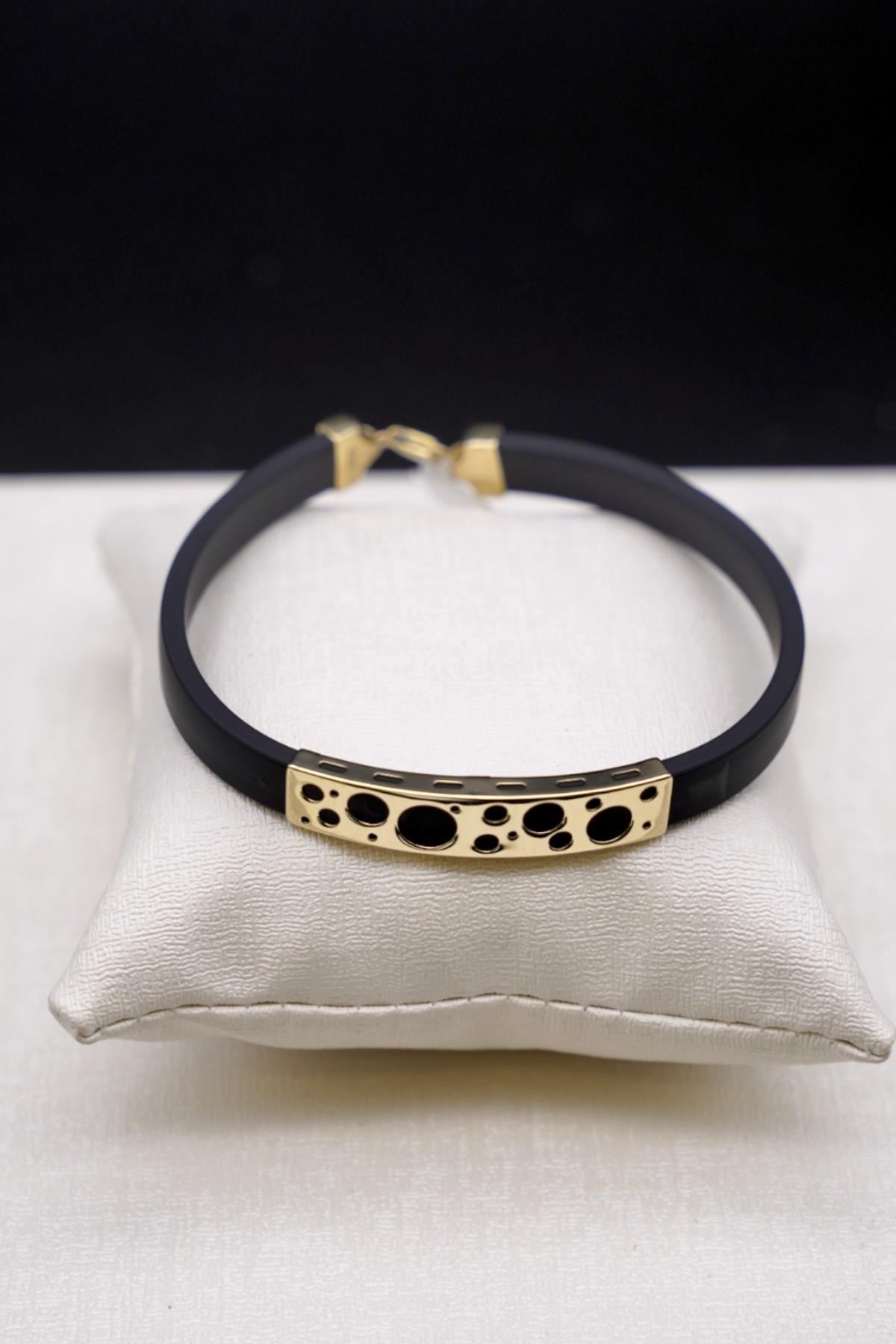 Kauçuk Bileklik 14 Ayar