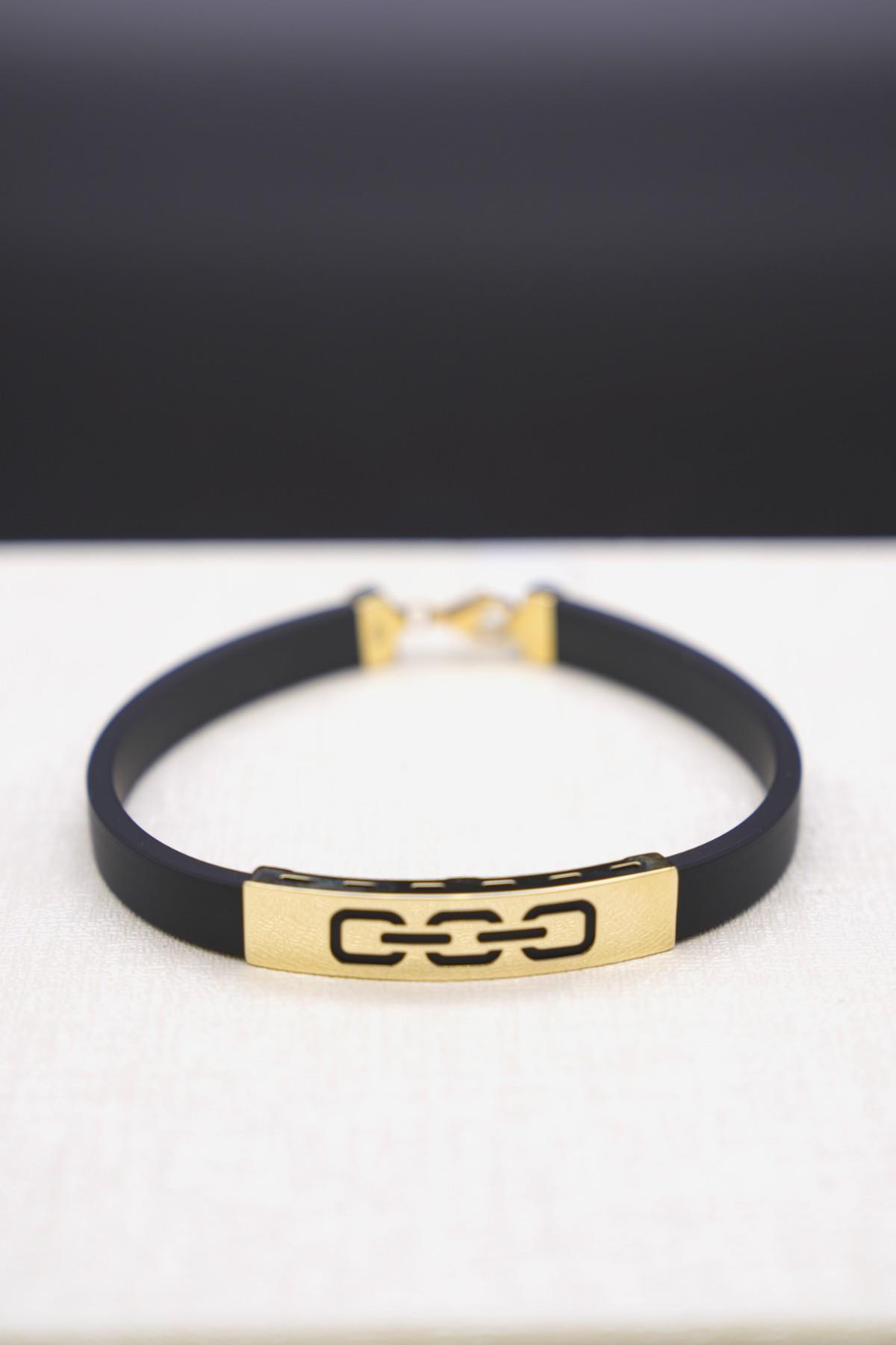 Kauçuk Bileklik 14 Ayar