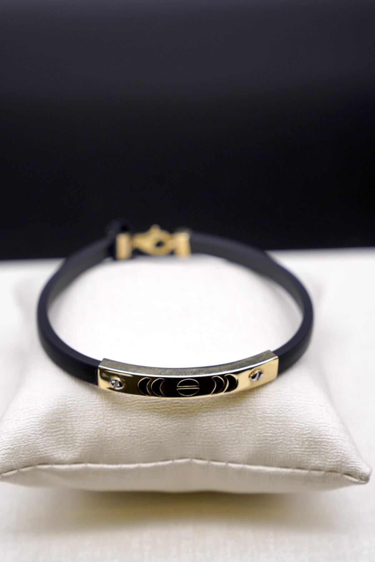 Kauçuk Bileklik 14 Ayar