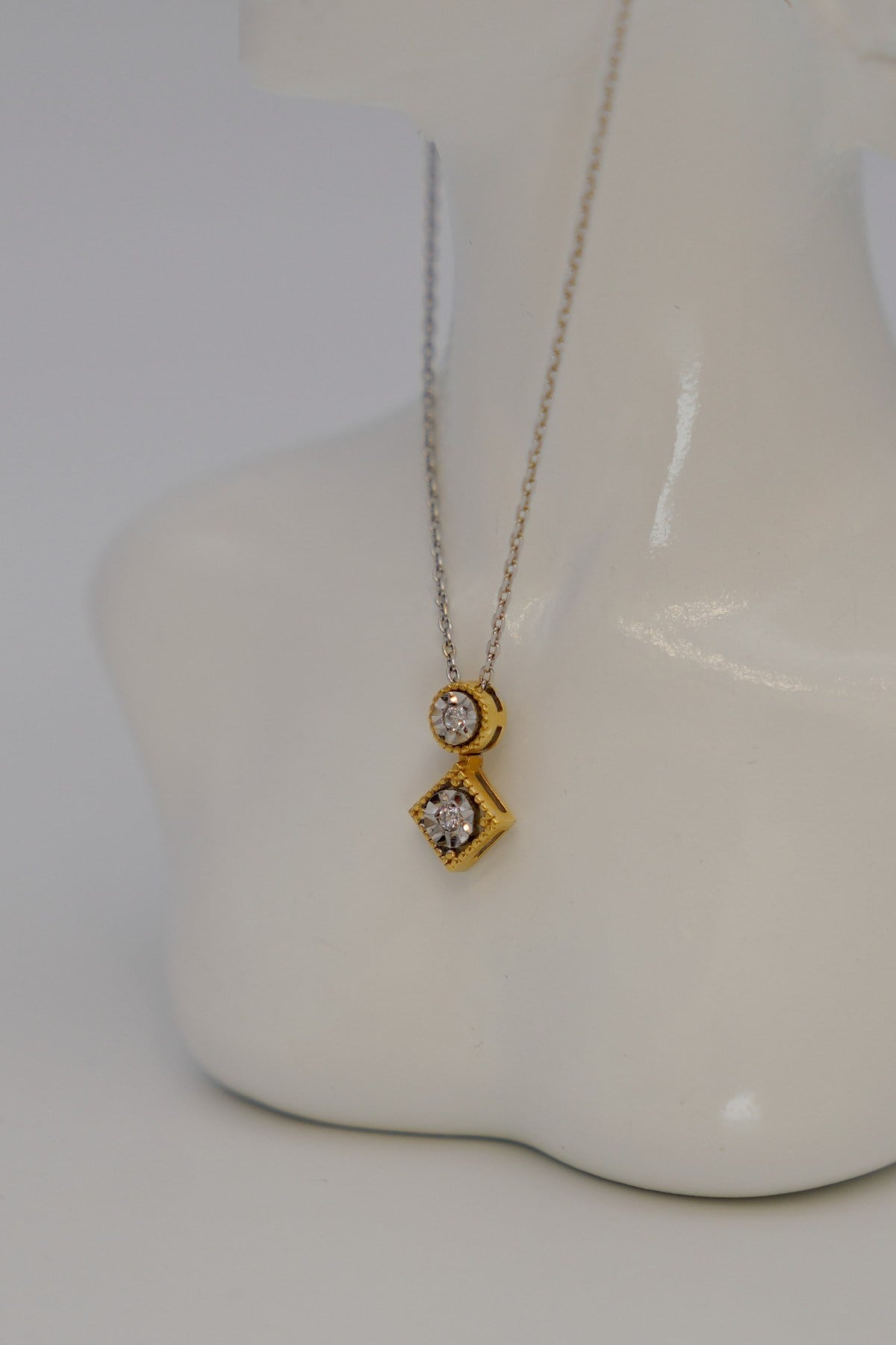 Diamond Necklace 14 Carat