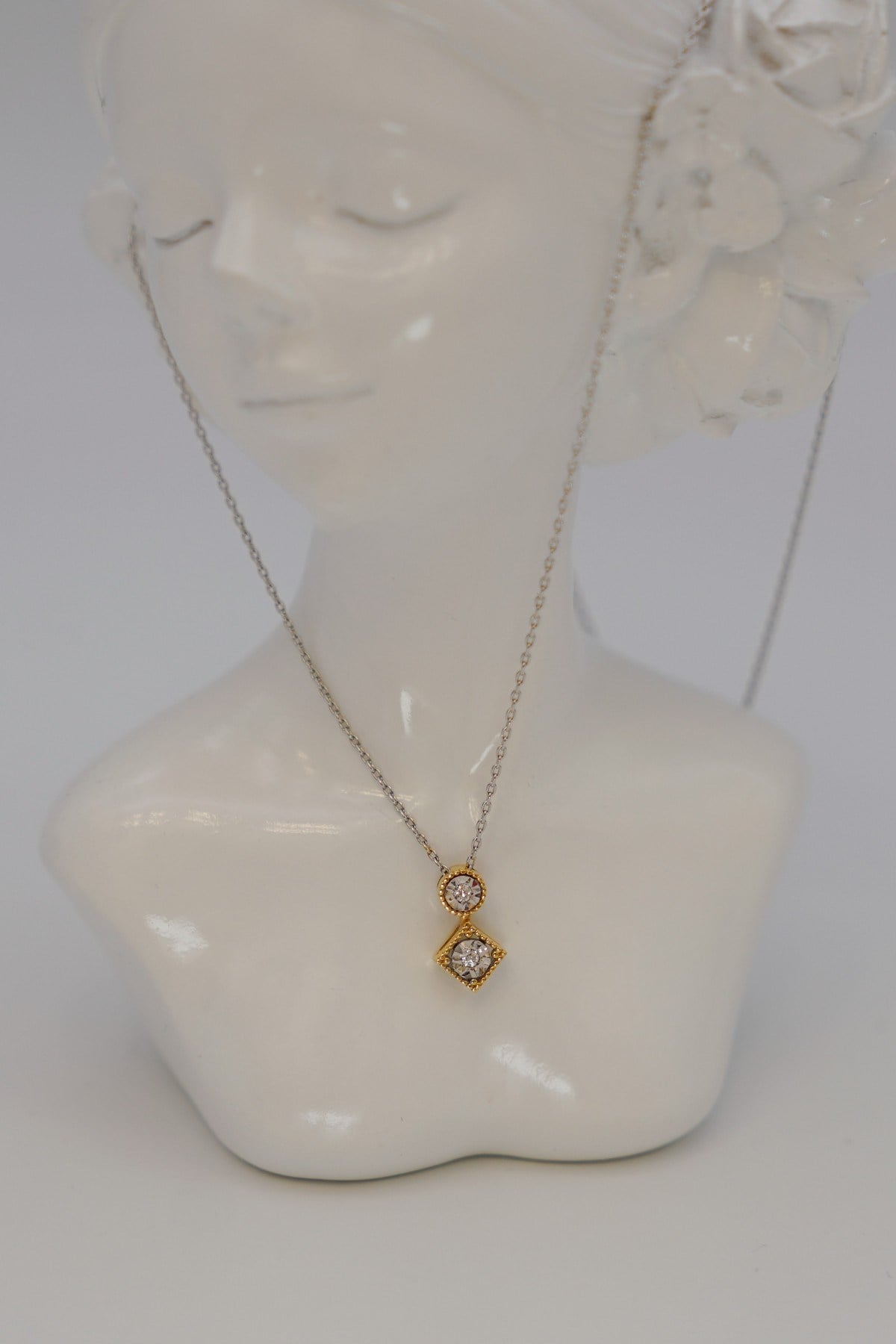 Diamond Necklace 14 Carat