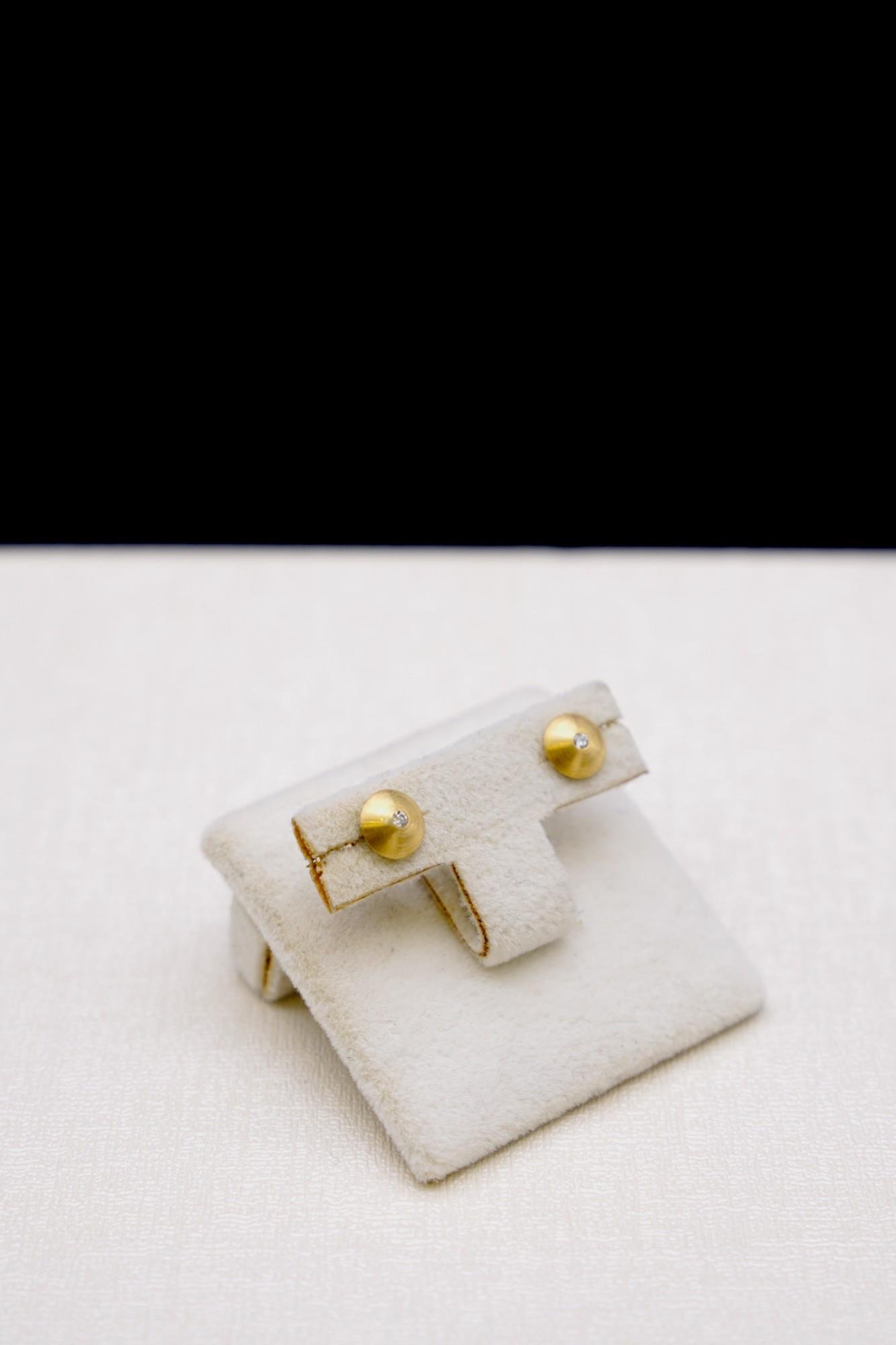 Pırlanta Küpe 14 Ayar