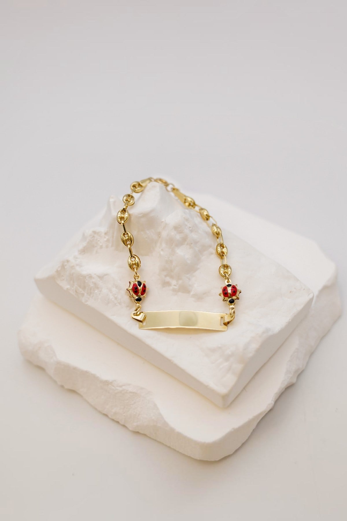 Ladybug Children's Bracelet 14 carat
