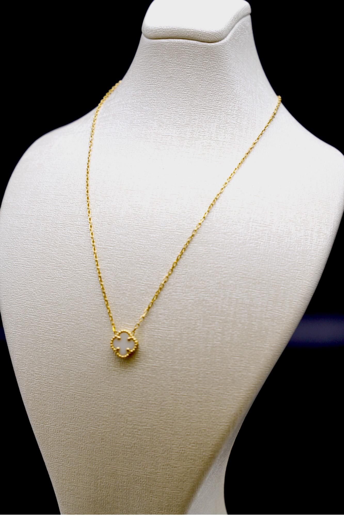 Vancleff Kolye 14 Ayar