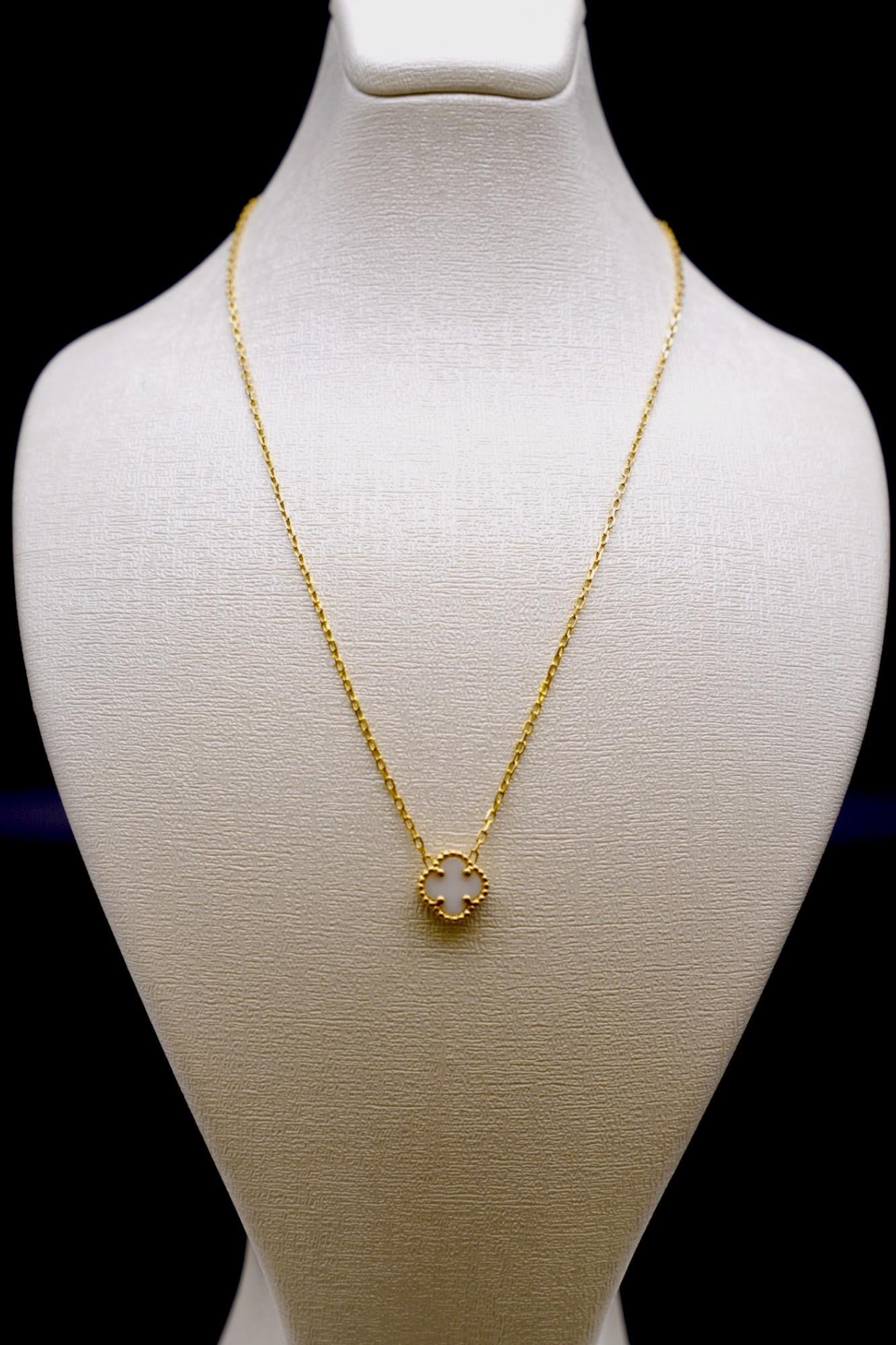 Vancleff Kolye 14 Ayar