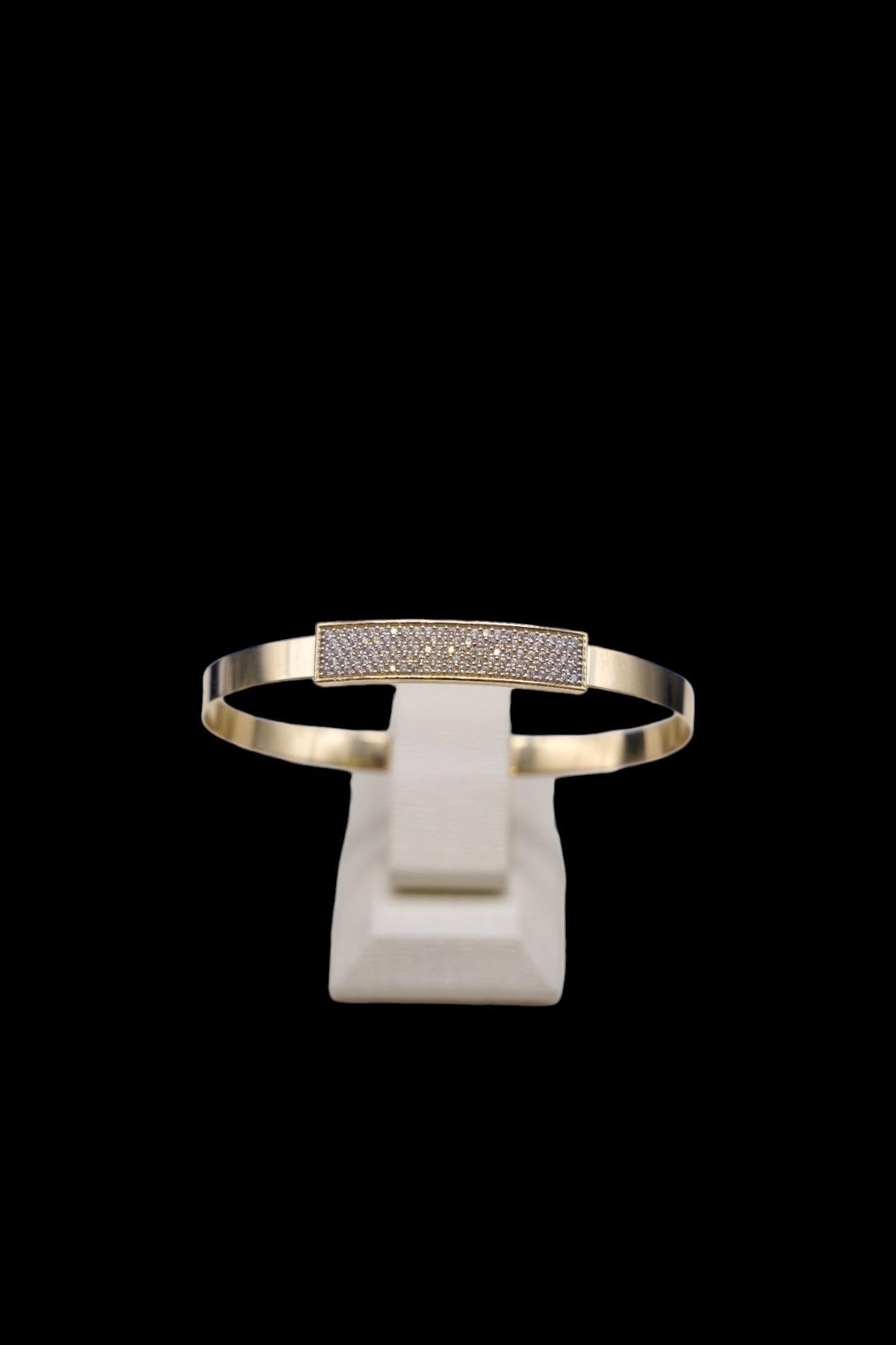 Zirkon Taşlı Fantasy Bilezik 14 Ayar