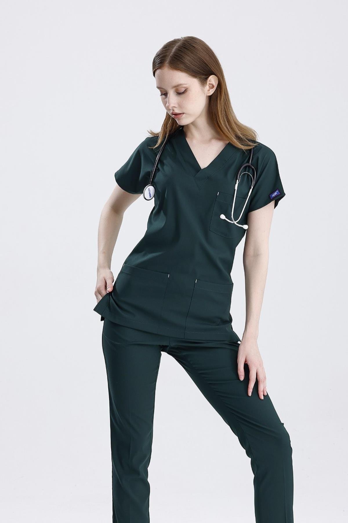 AVCI YEŞİLİ CORE-FLEX KADIN CERRAHİ TAKIM